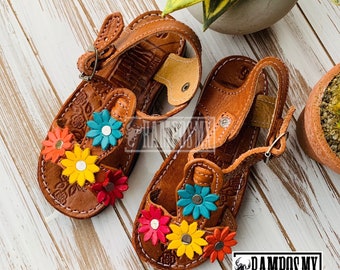 little girl mexican huaraches