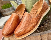 Mens Mexican Handmade Leather Sandals, Men Mexican Huaraches  display picture 1