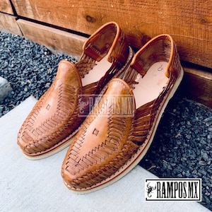 Mens Mexican Handmade Leather Sandals, Men Mexican Huaraches Mexicanos , Sandalias Piel para Hombre Mexico ,Huaraches Mexico DIAMANTES PUNTO