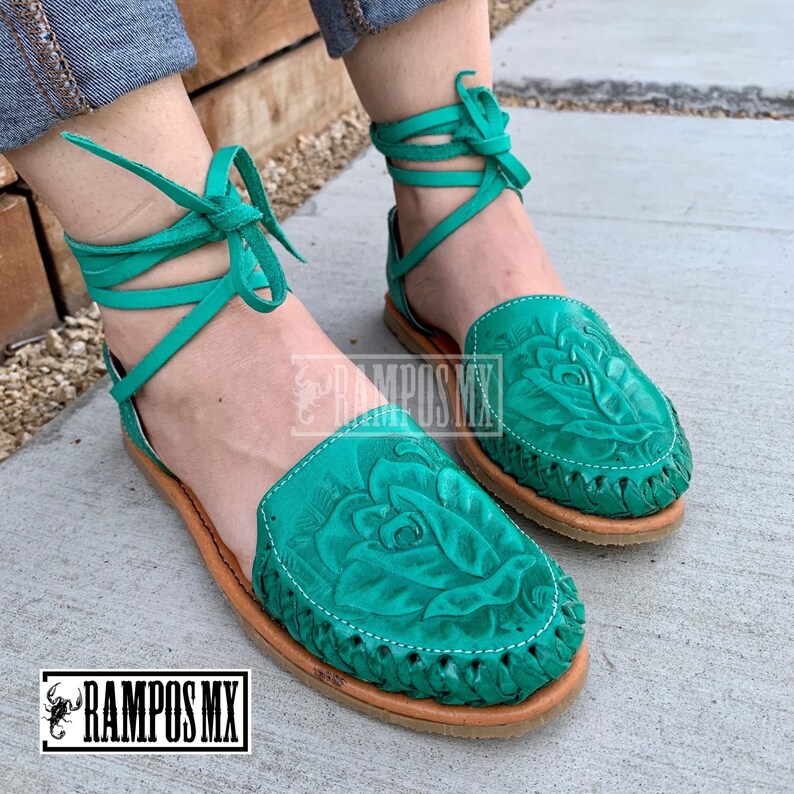 handmade mexican leather sandals