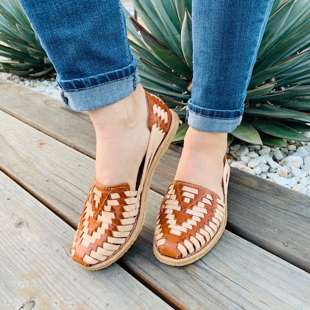 Sandalias Huaraches Cerrados Para Dama Buy Womens Mexican Sandals