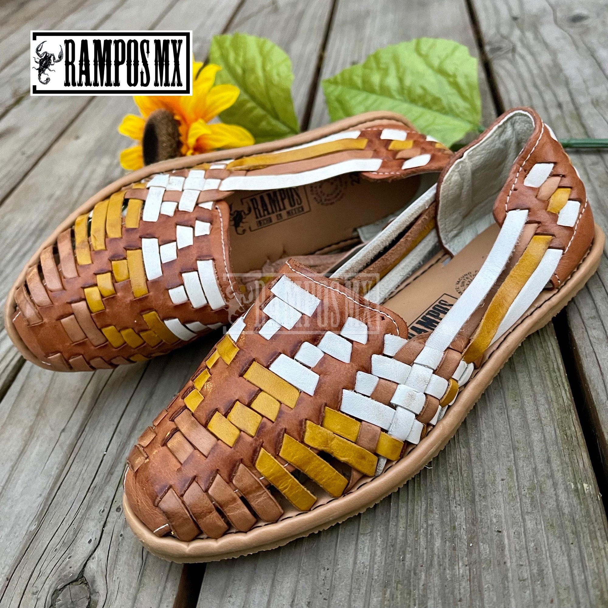 Womens Mexican Handmade Leather Huaraches Sandals Sandalias Piel
