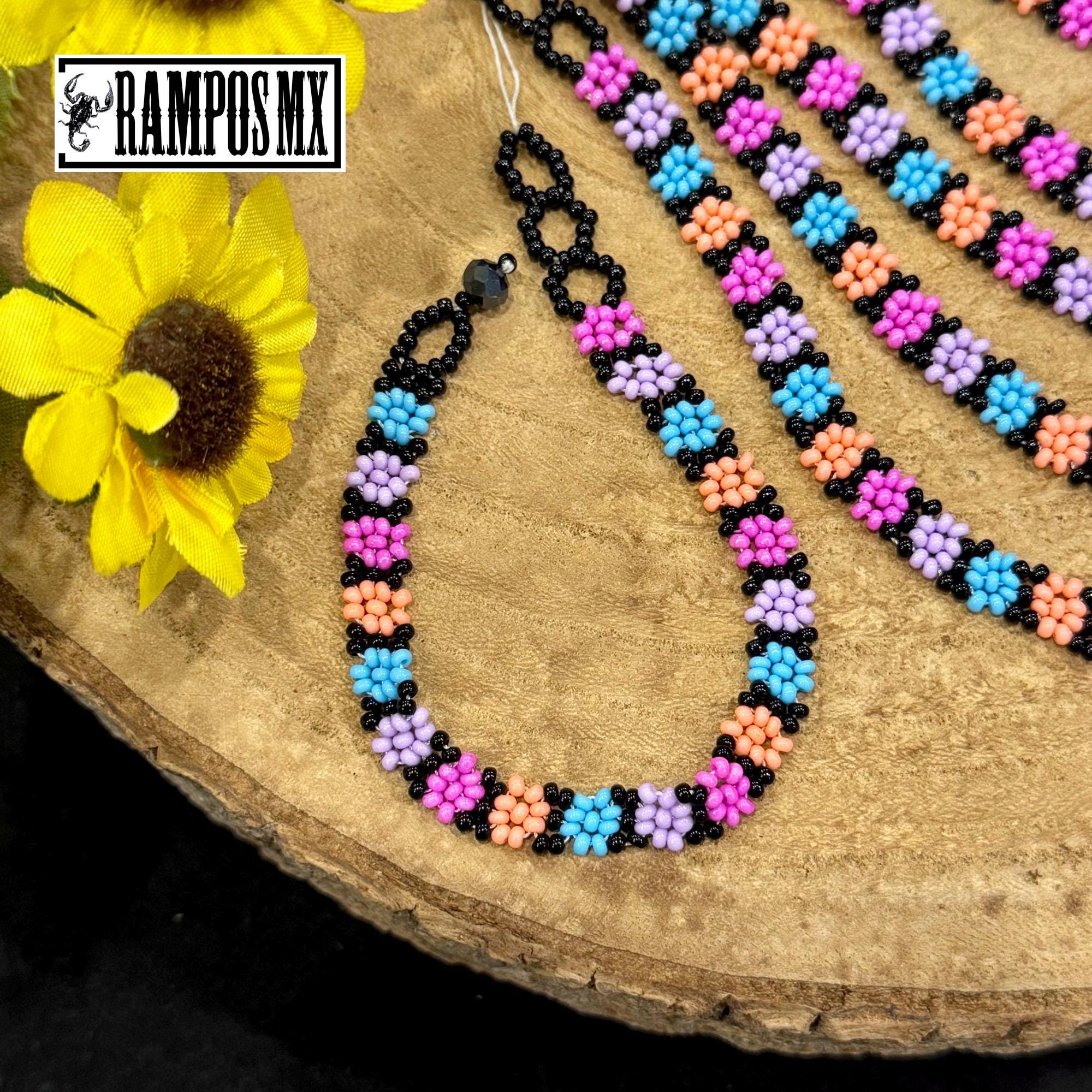 Mexican Shakira Flower Bracelet , Adjustable Colorful Bracelet
