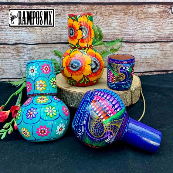工芸品 Mexico water jug s-l1200.jpg