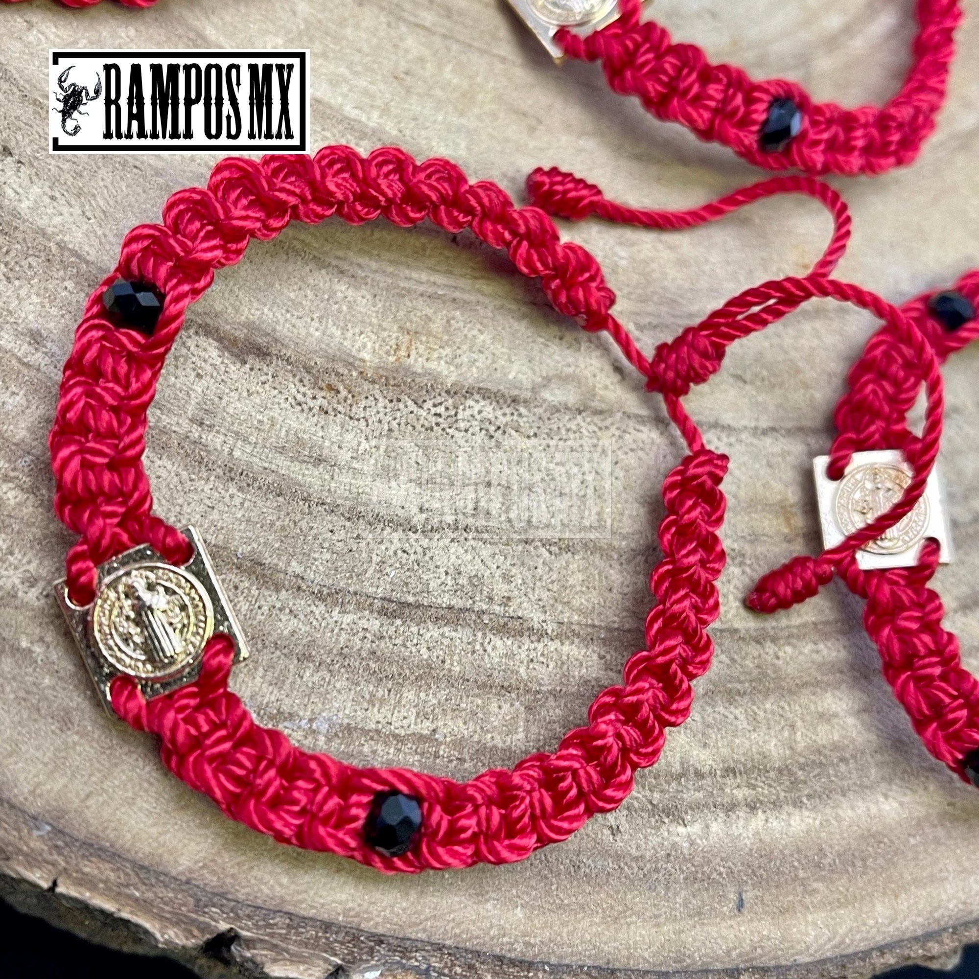 Mexican Silver San Judas Woven Bracelet,adjustable Bracelet