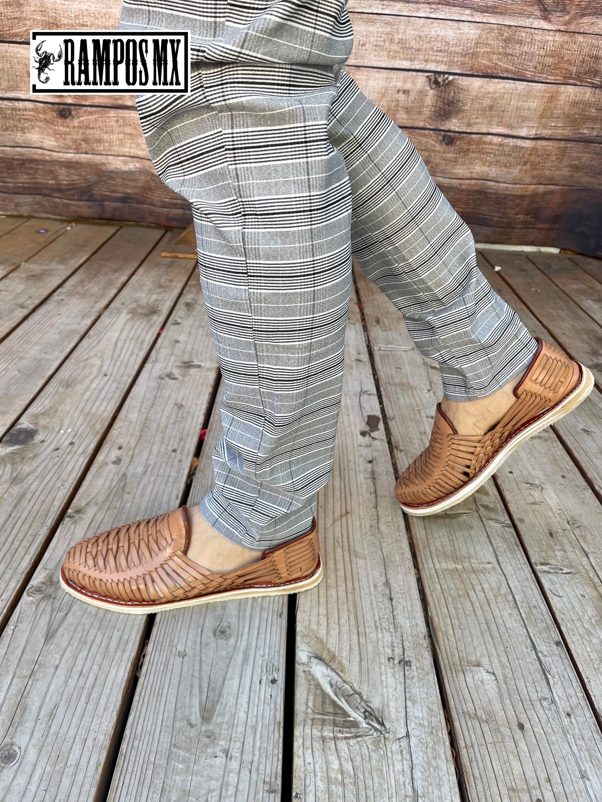 Mens Mexican Handmade Leather Sandals, Men Mexican Huaraches Mexicanos, Sandalias Piel para Hombre Mexico,Huaraches Mexico COBRAS TAN
