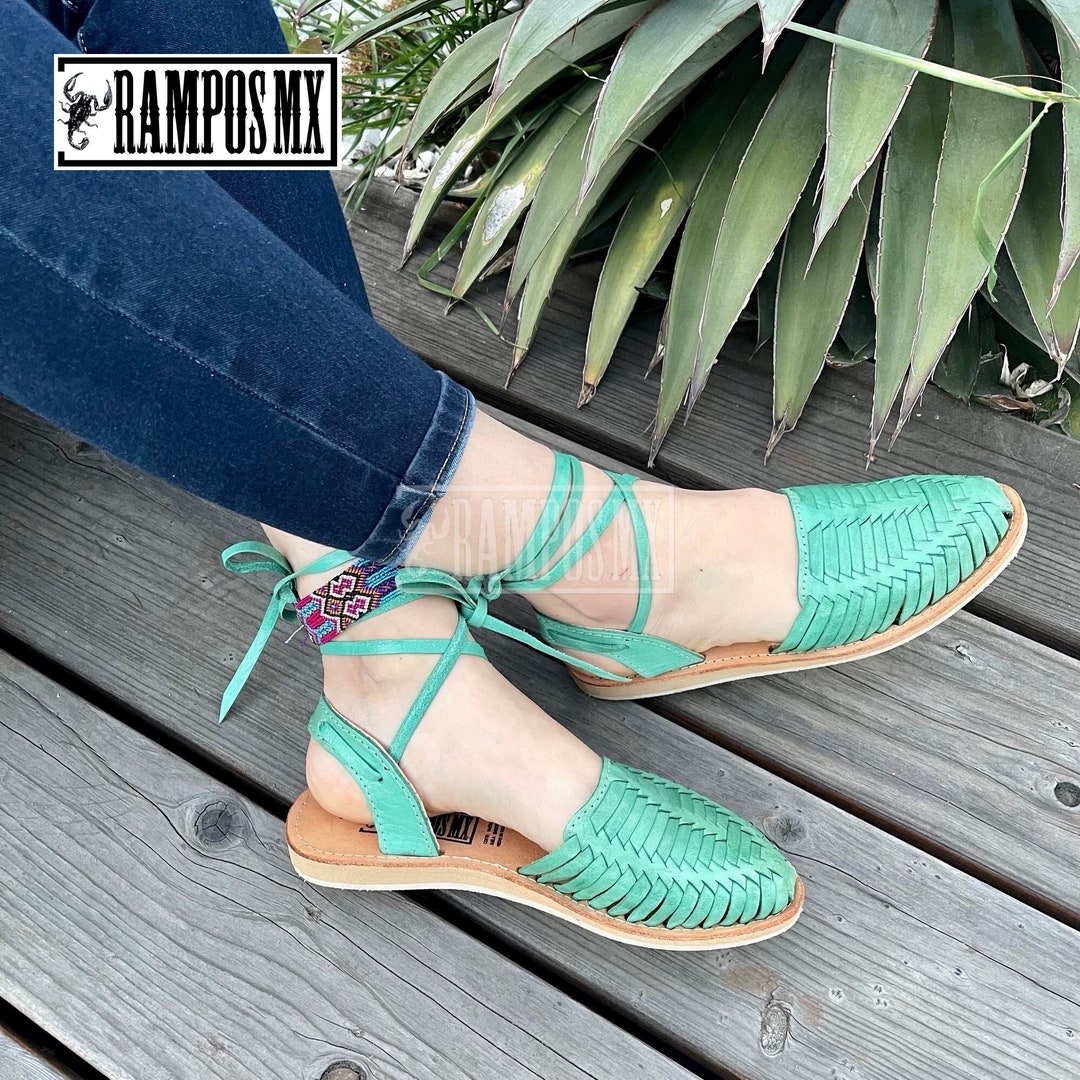 mexican womens leather sandals