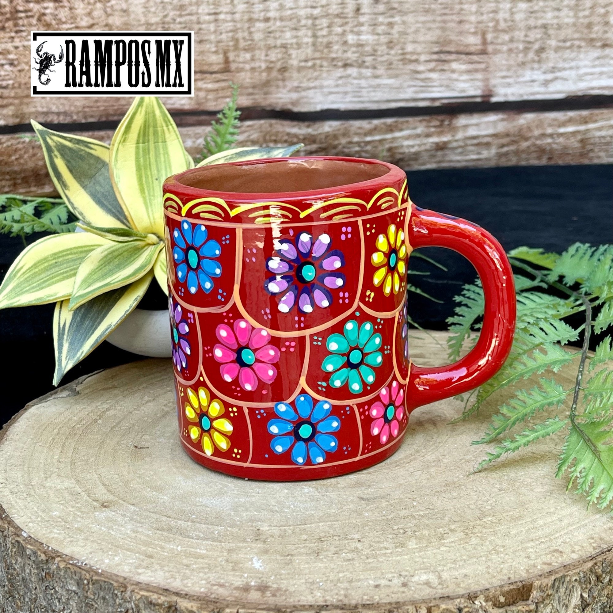 Beautiful Mexican Jarrito Mug Art , Handpainted Clay Pottery Floral  Handcrafted Mug , Mexican Mug Hand Painted Mexican Coffee Tea Mugs, Taza -  Etsy