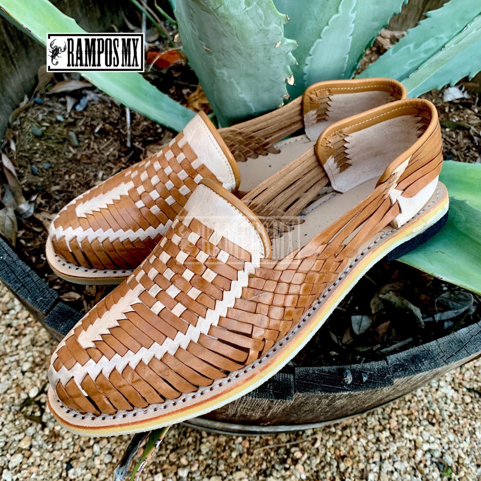 Mens Mexican Handmade Leather Sandals Men Huaraches Mexicanos | Etsy