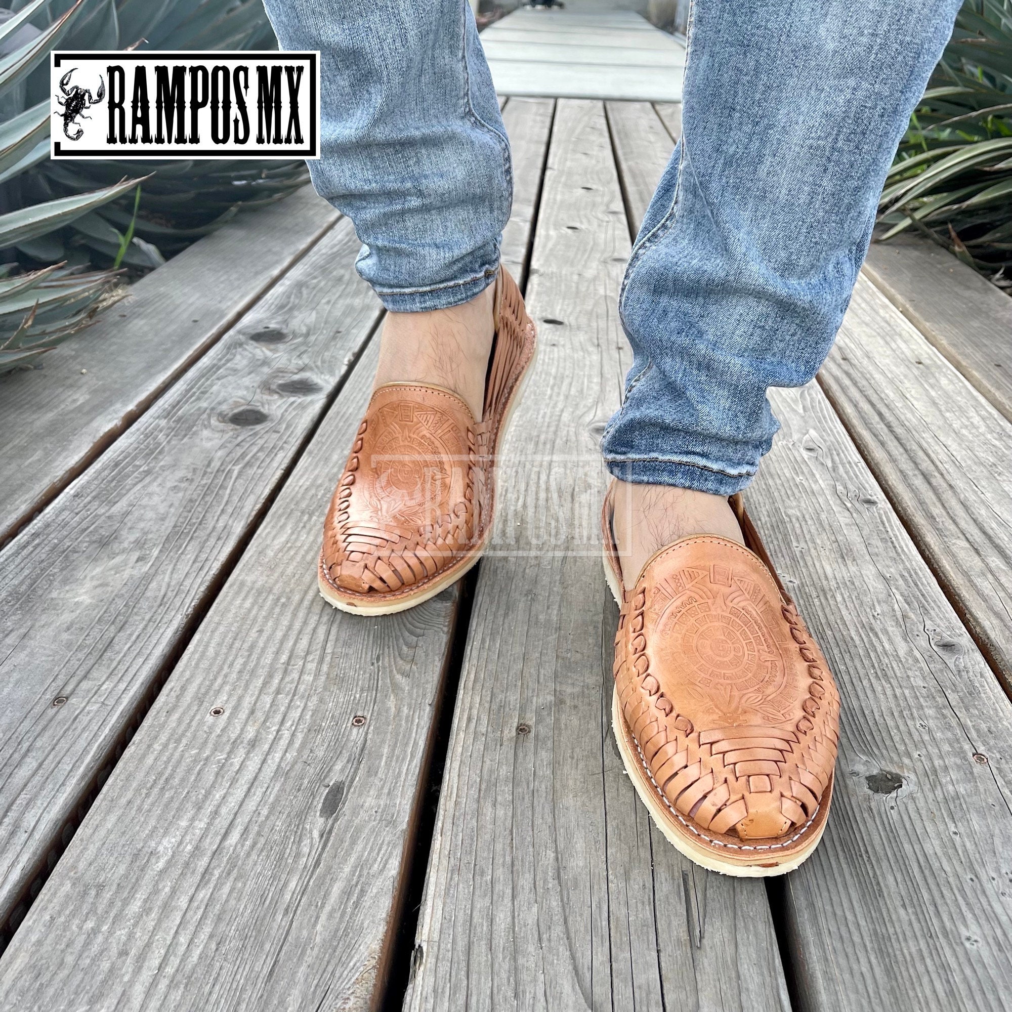mexican leather sandals men
