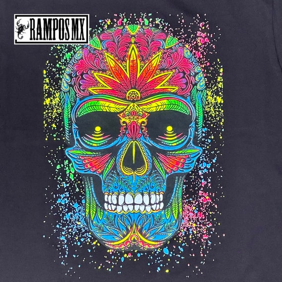 Mexican T shirts Handmade Serigraphy Mexican Tshirt Artisanal