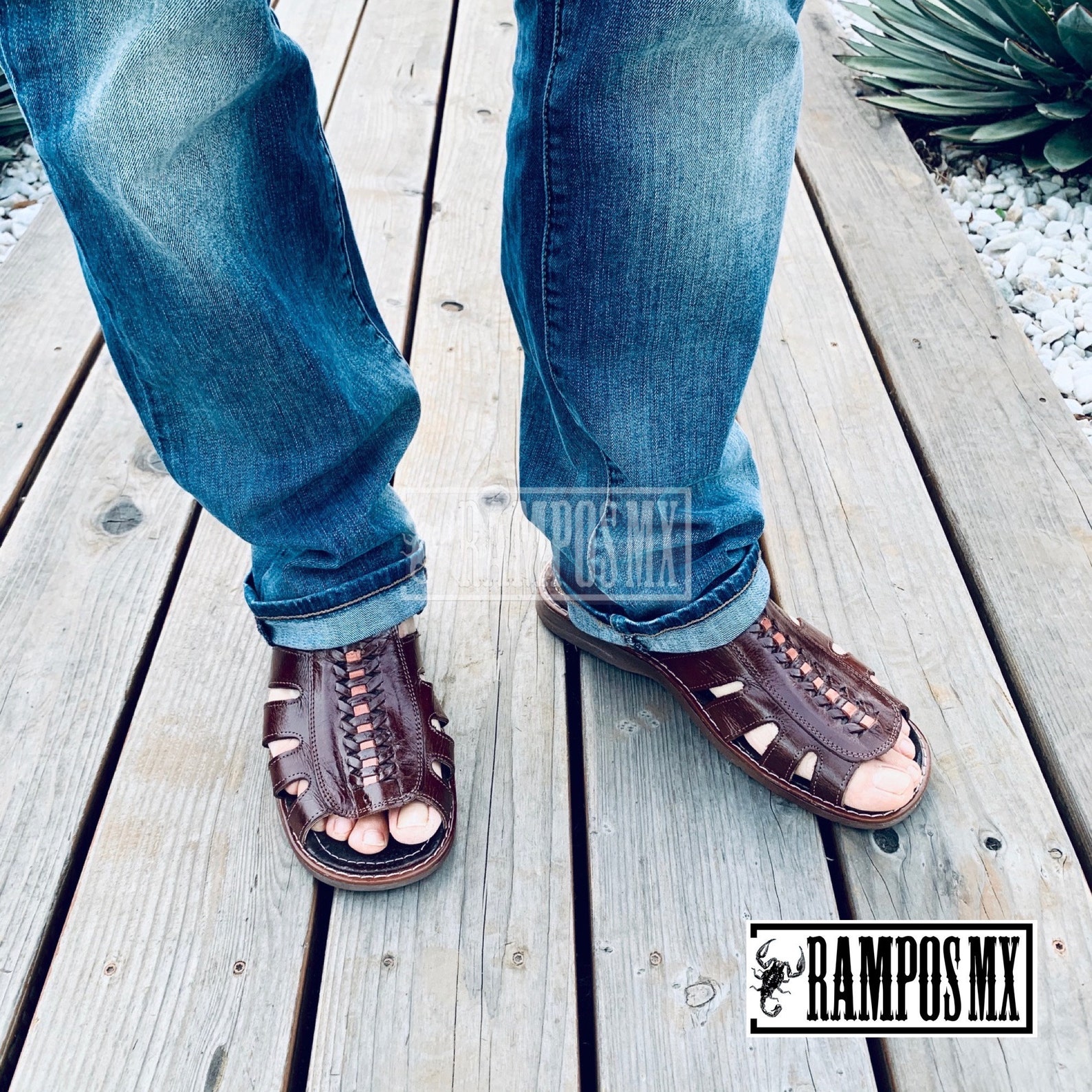 mexican leather sandals men