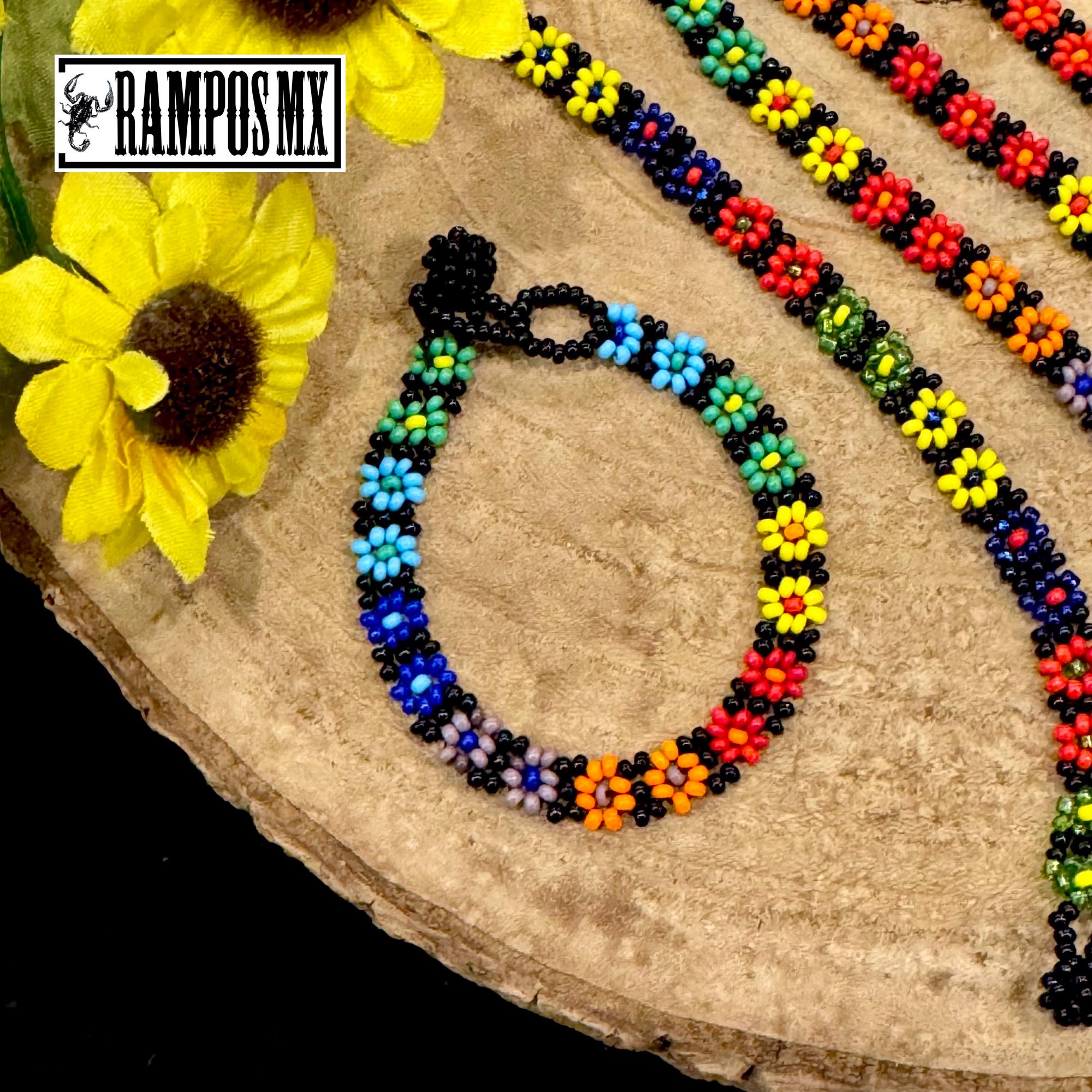 Mexican Shakira Flower Bracelet , Adjustable Colorful Bracelet