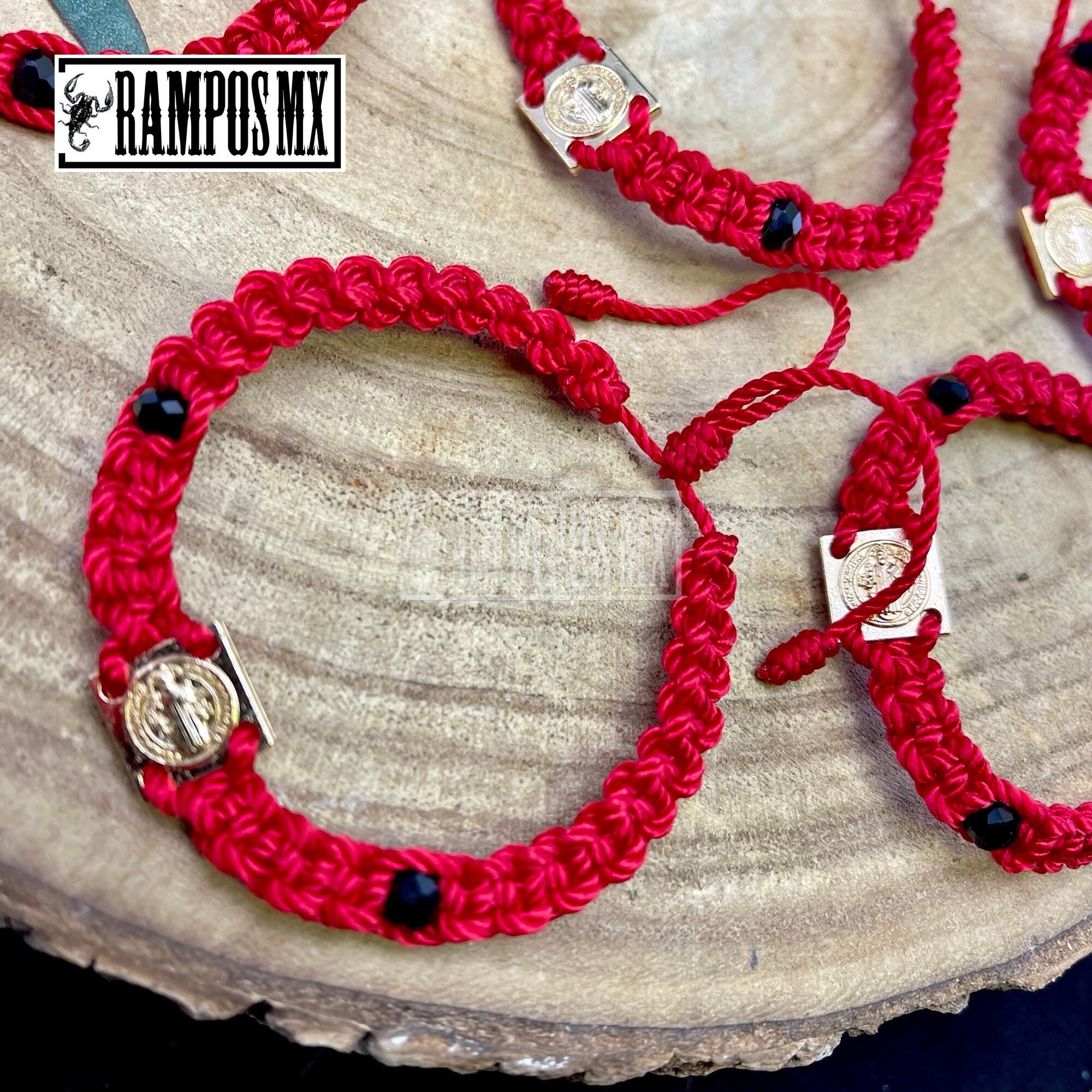 Mexican Silver San Judas Woven Bracelet,adjustable Bracelet