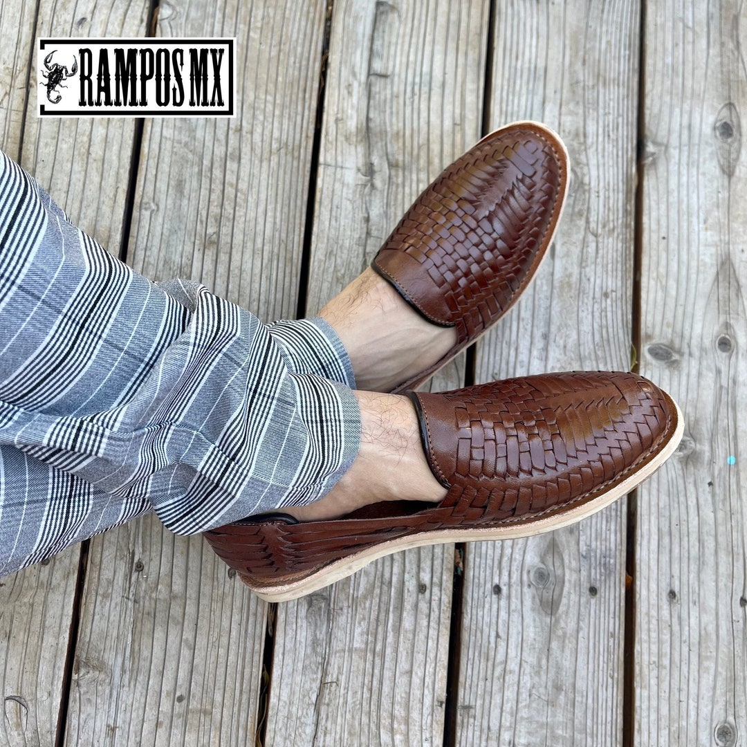 Buy Mens Mexican Handmade Leather Sandals, Men Mexican Huaraches