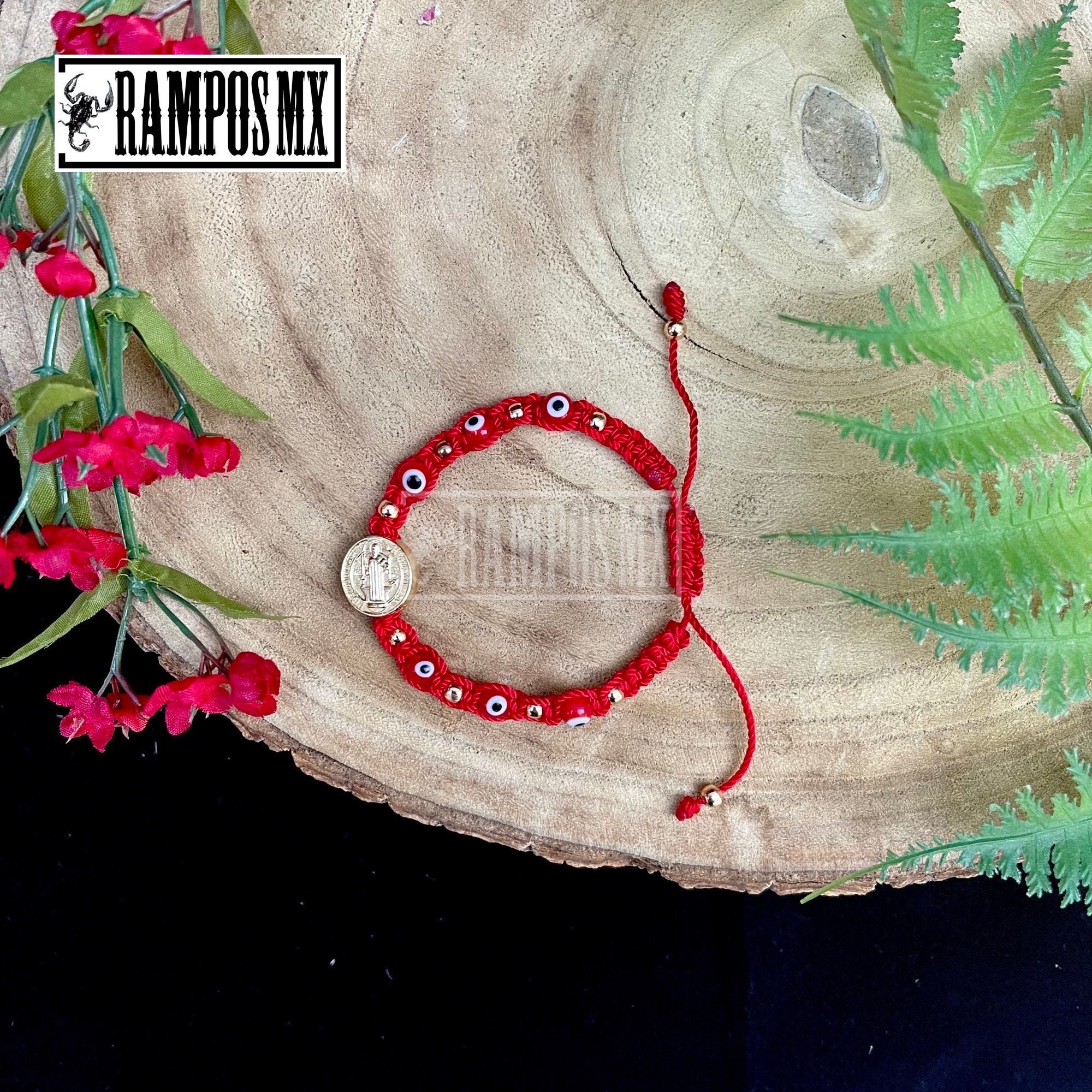 Mexican Evil Eye Woven Bracelet Adjustable Bracelet Etsy