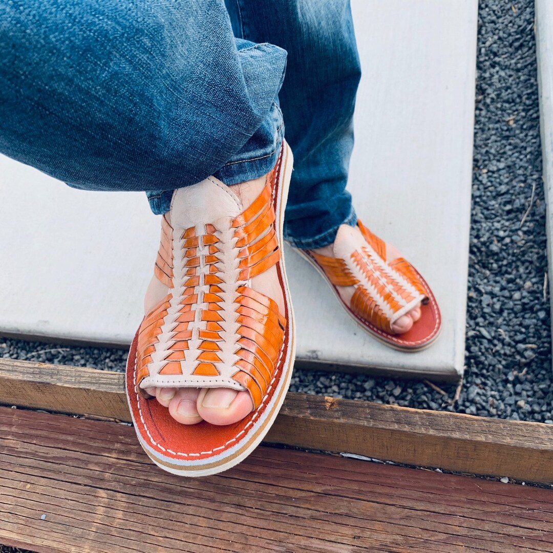 mexican leather sandals men