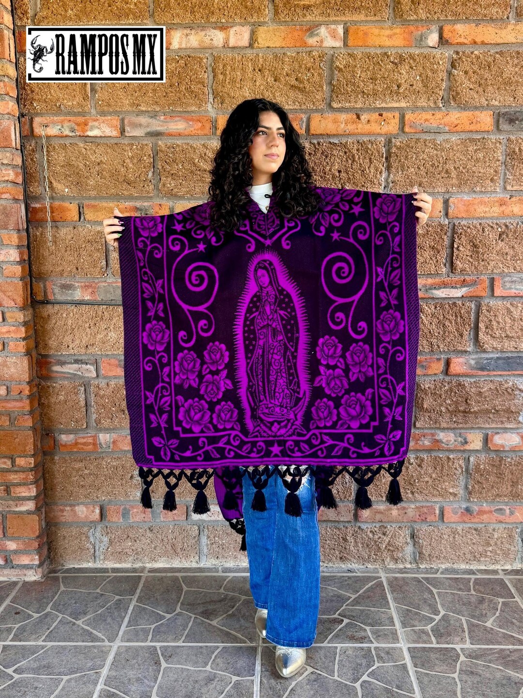 メキシコのグアダルーペの聖母マリアのポンチョ、メキシコの冬用