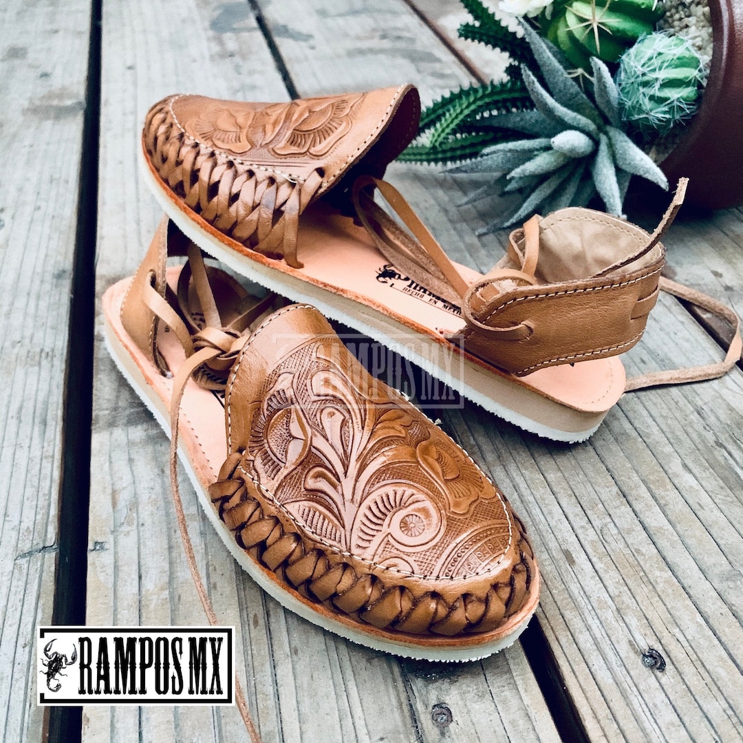 mexican womens leather sandals
