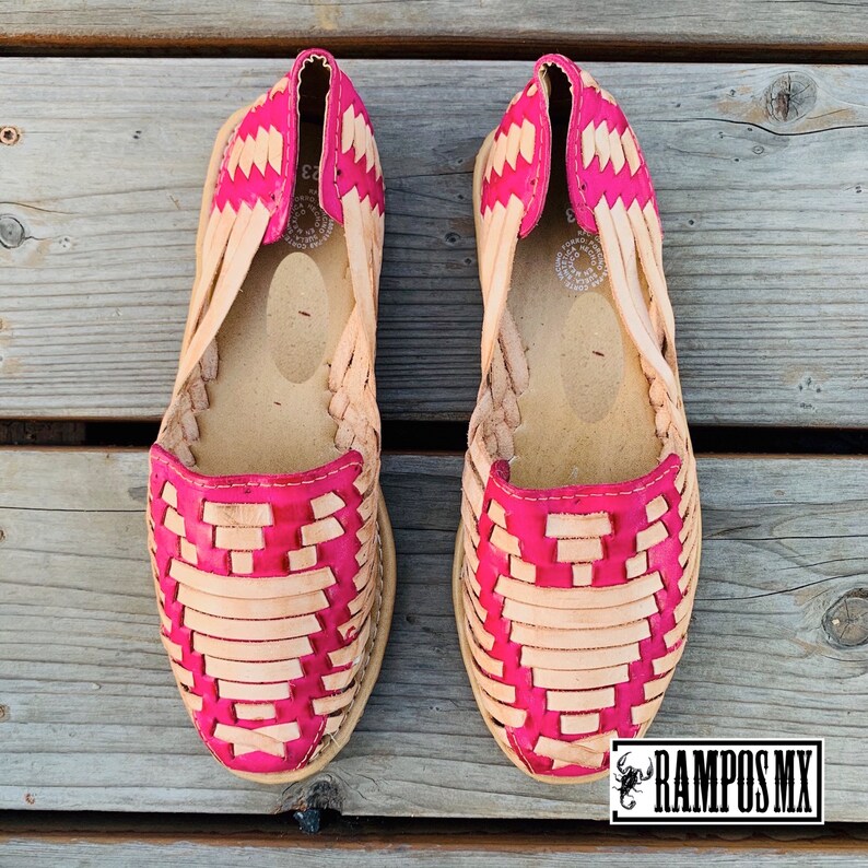Womens Mexican Handmade Leather Huaraches Sandals Sandalias - Etsy