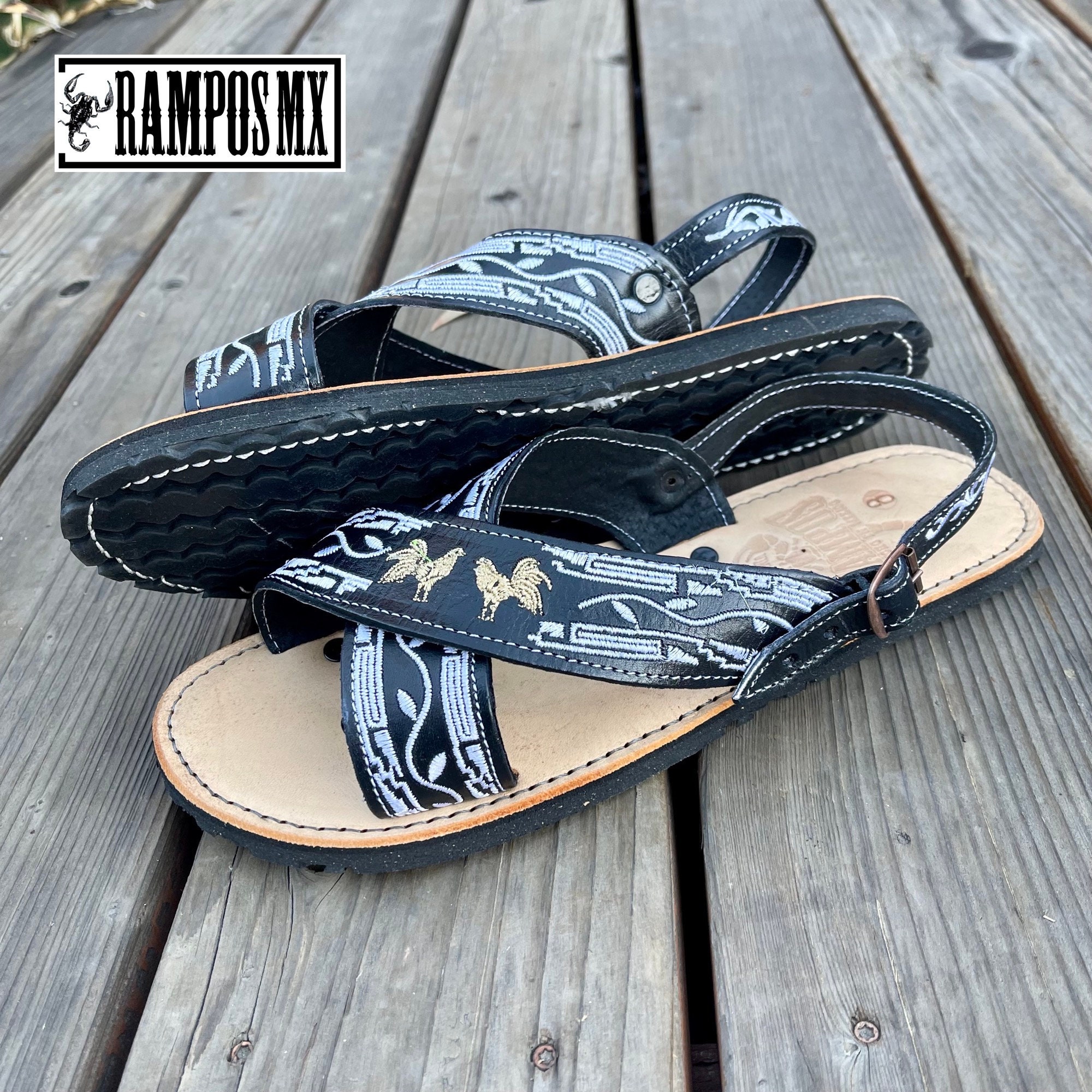 Mens Mexican Handmade Leather Cross Strap Sandals,mexican 