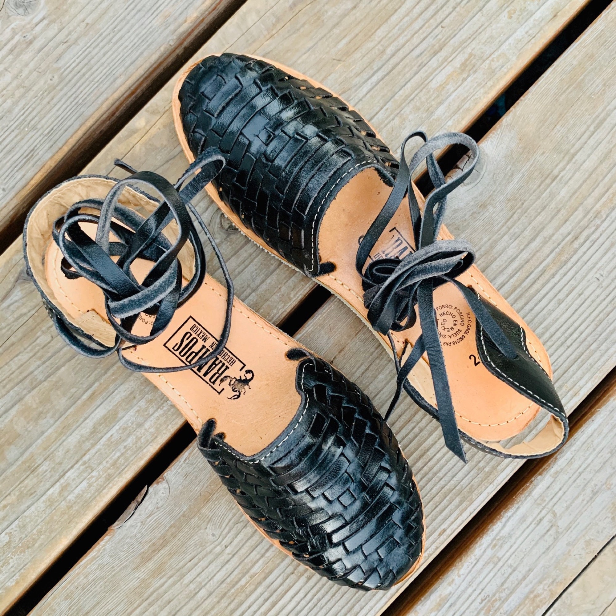 mexican handmade sandals