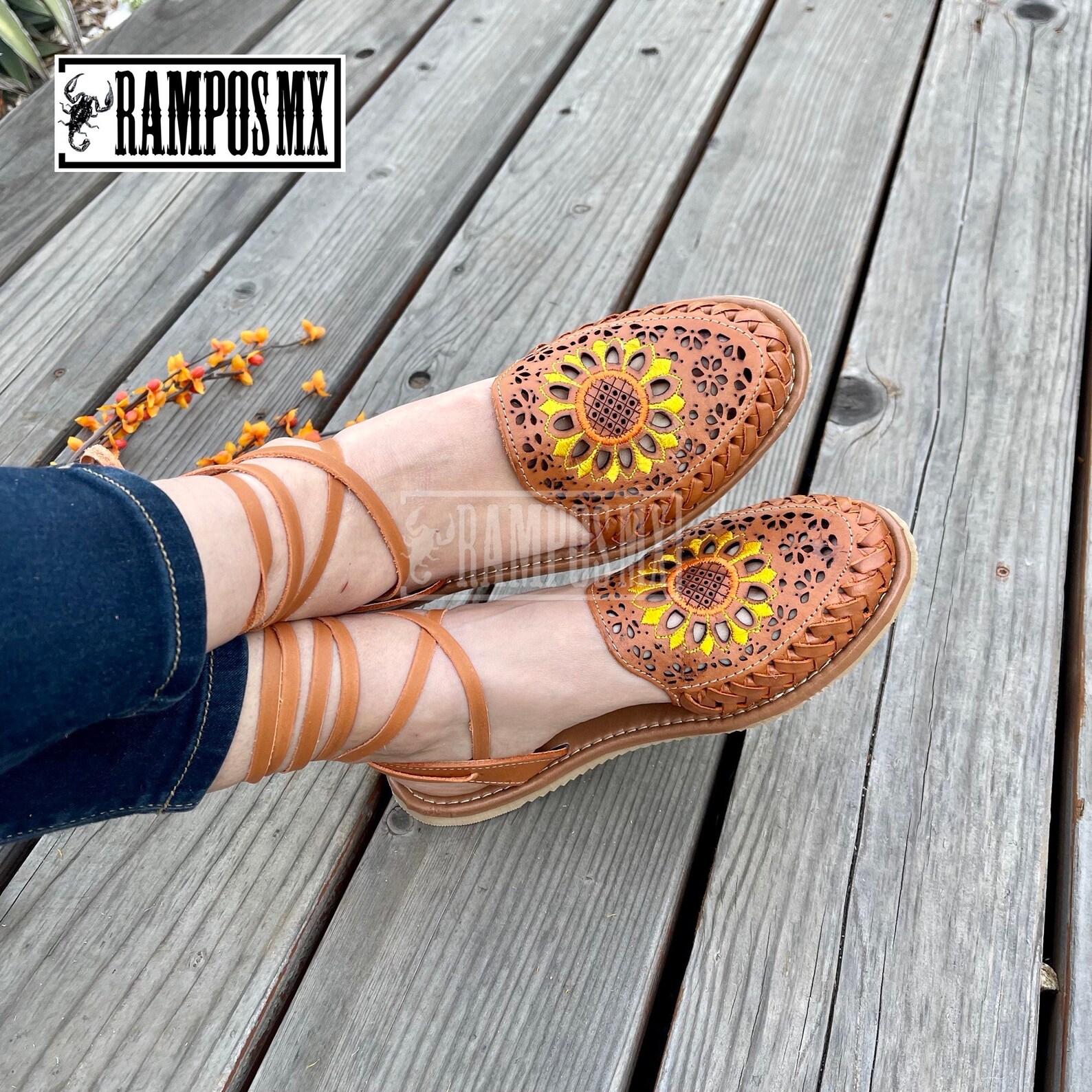 handmade mexican leather sandals