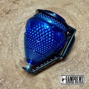 Kreisel mexikanisches Spielzeug, Trompo Mexicano Plastico, Fiesta Mexicana, Trompo Plastico Professional, Mexican Professional Spin Dark Blue