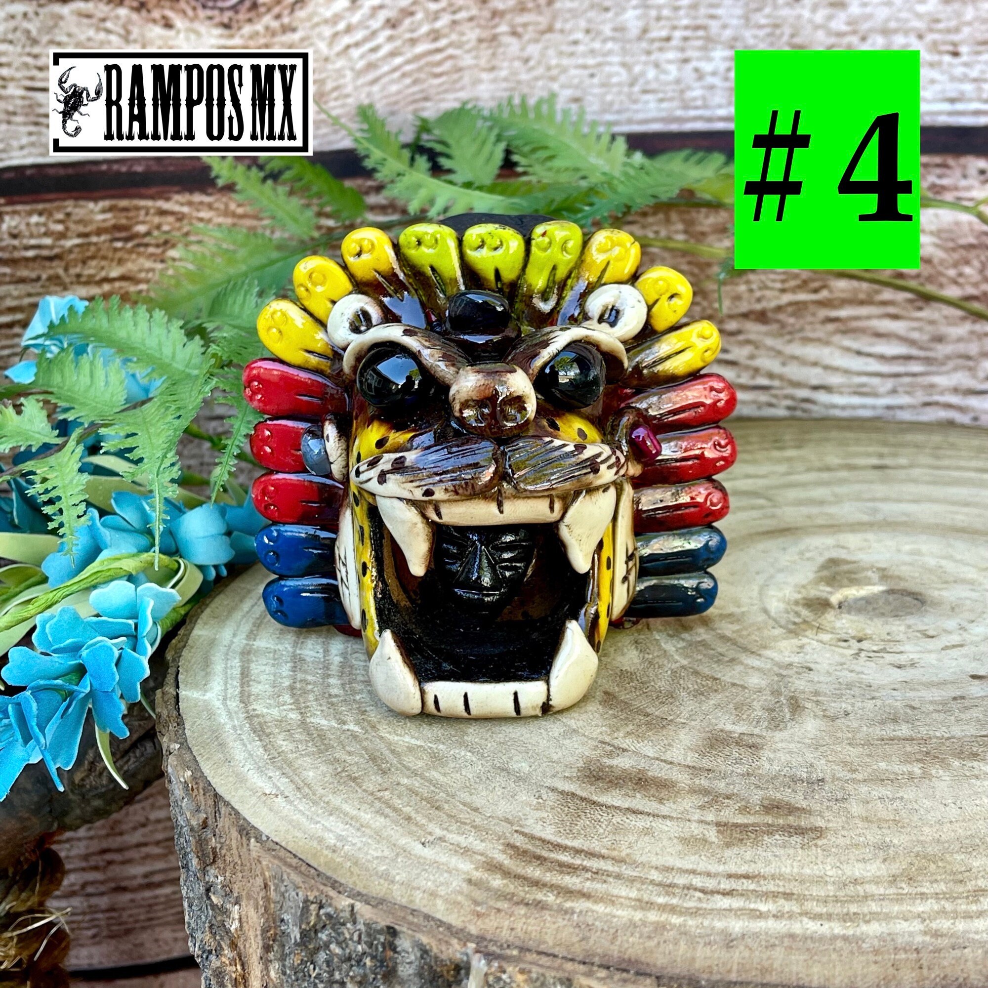 Aztec Death Whistle with a Volue of Over 125 Decibels, Silbato de la uerte Azteca - Scary