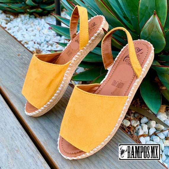 Huaraches de tela para mujer new arrivals