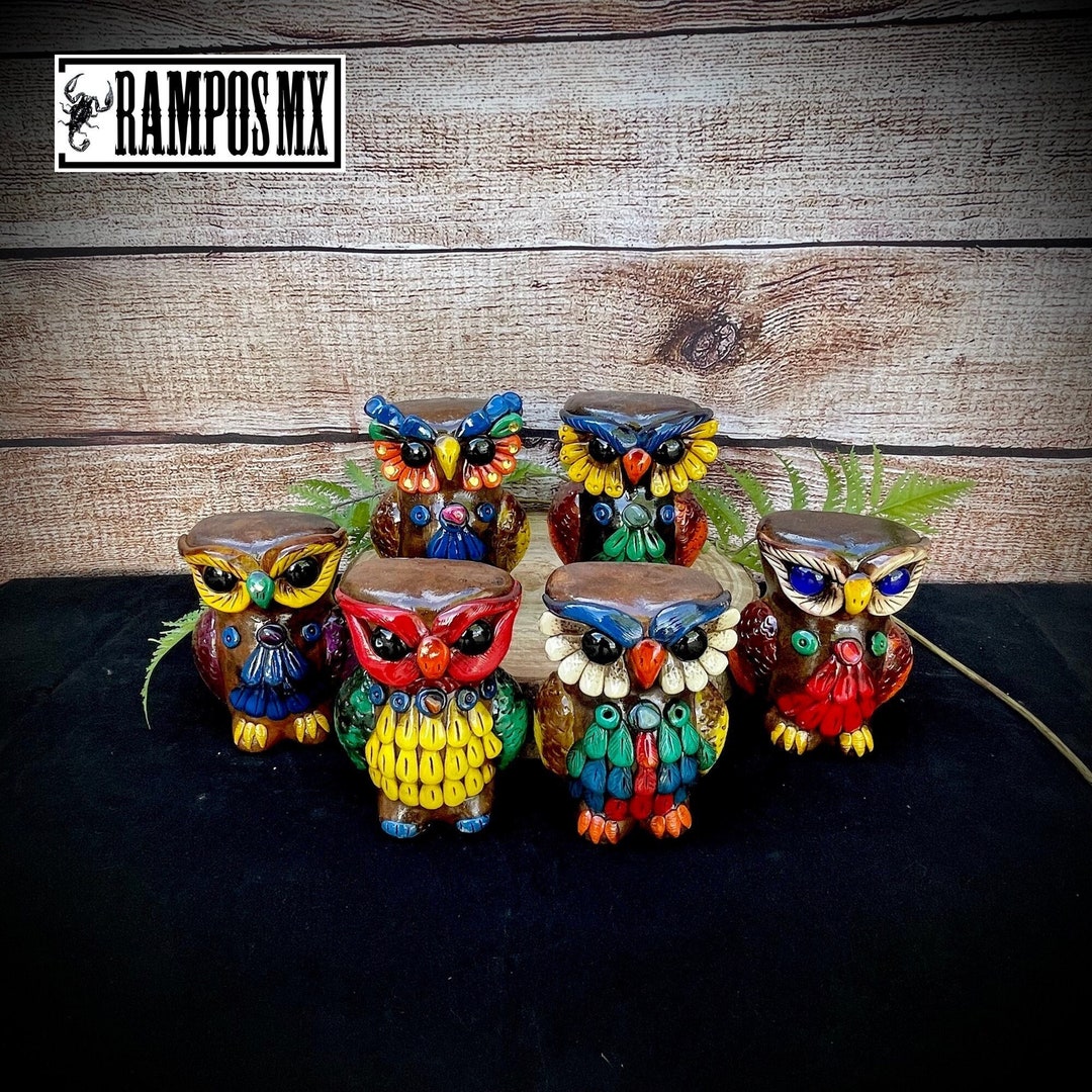 Beautiful Owl Whistle ,mexican Owl Whistle, Silbato De Buho ,owl Home