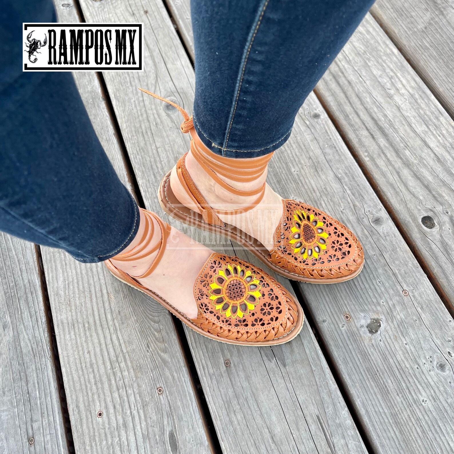 handmade mexican leather sandals
