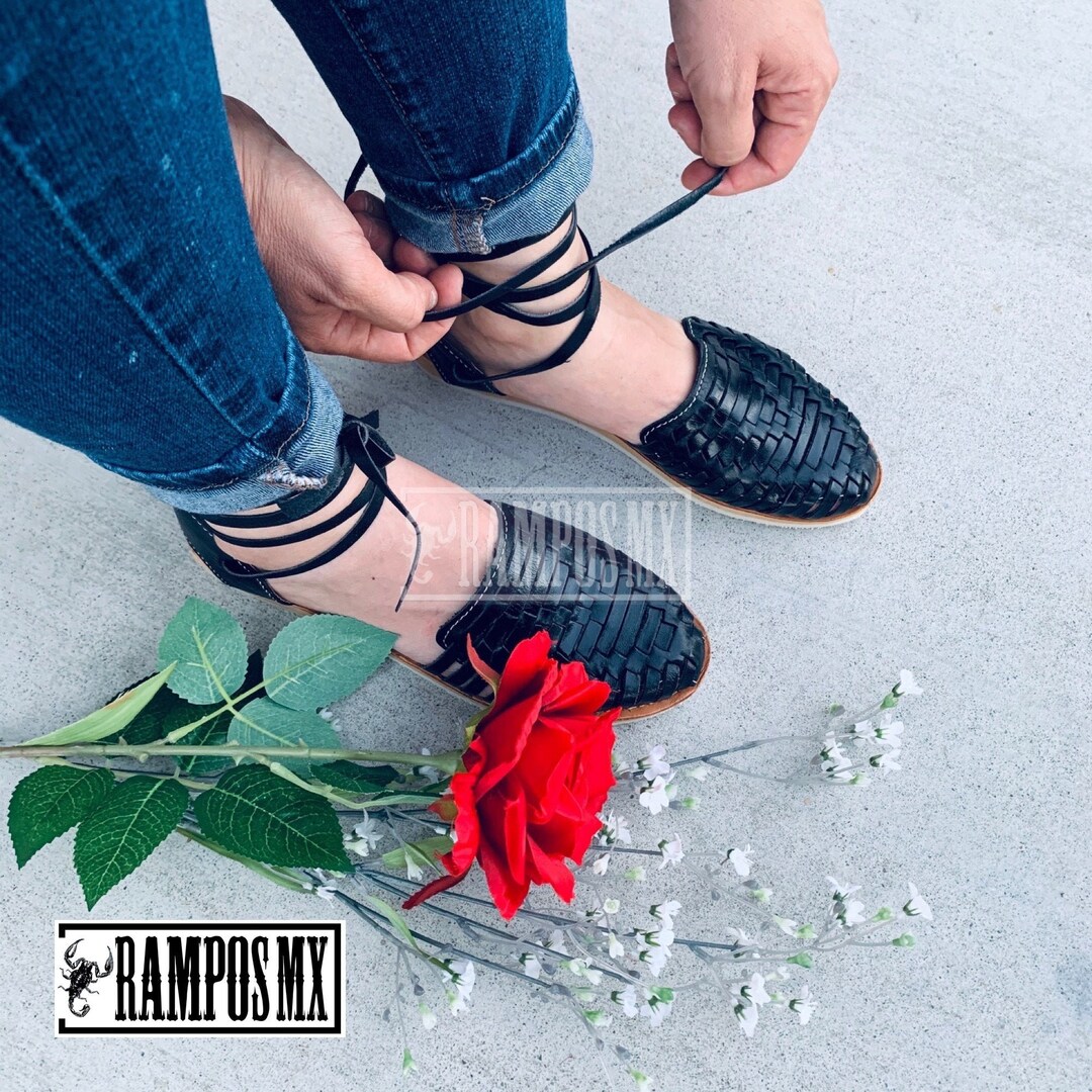 mexican womens leather sandals
