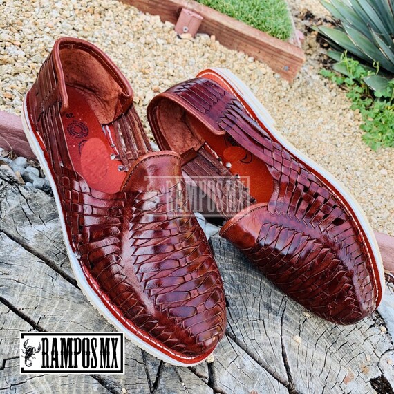 Sandalias de Cuero Mexicanas Hechas a Mano para Hombre Hombre | Etsy México