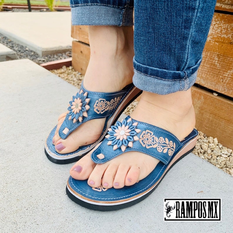 Womens Mexican Handmade Leather Huaraches Mexicanos Sandals | Etsy New  Zealand