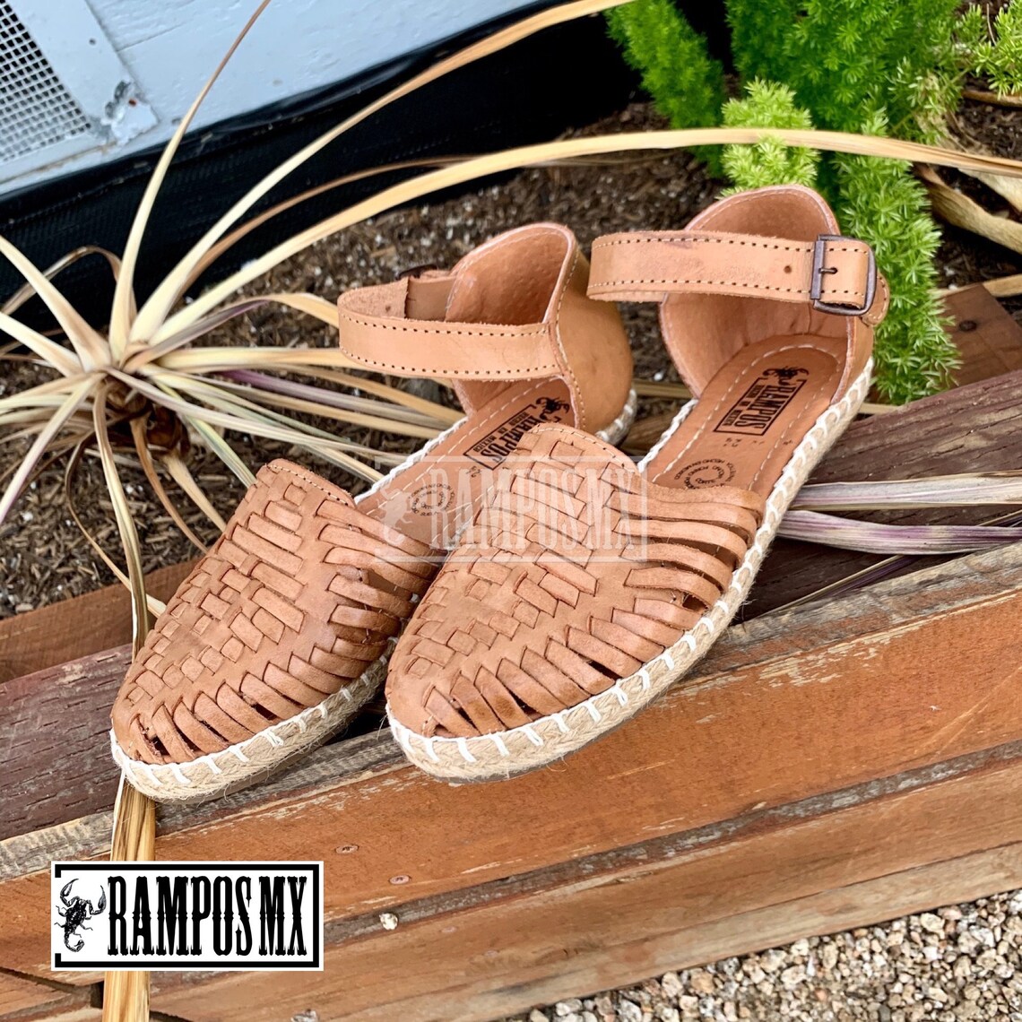 sandales huaraches cuir