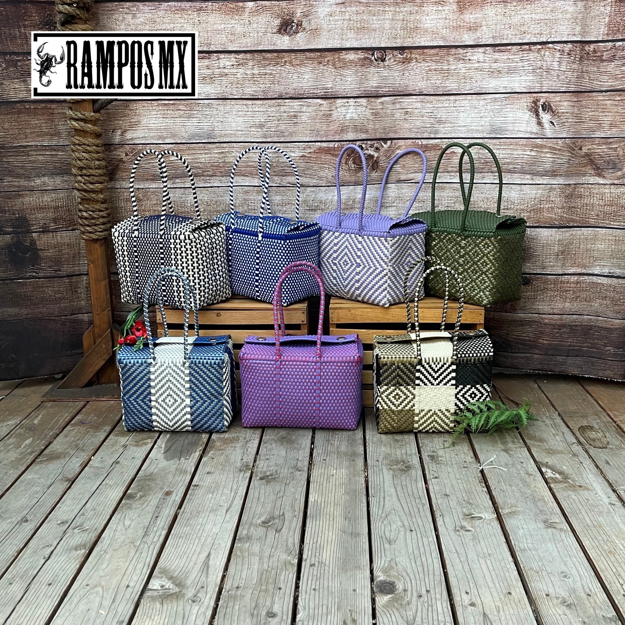 Handmade Bolsas Artesanales Mexicanas De Plastico Artesanales