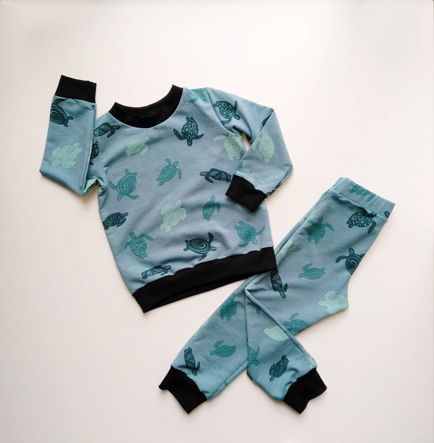 Organic turtle sweatshirt Baby boy turtle sweater Toddler Etsy