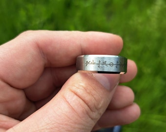 Ring "Phyrexian" engraved