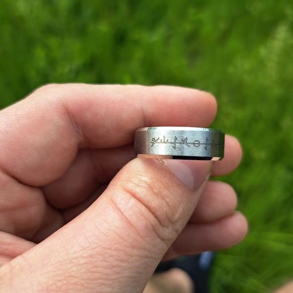 Phyrexian engraved ring