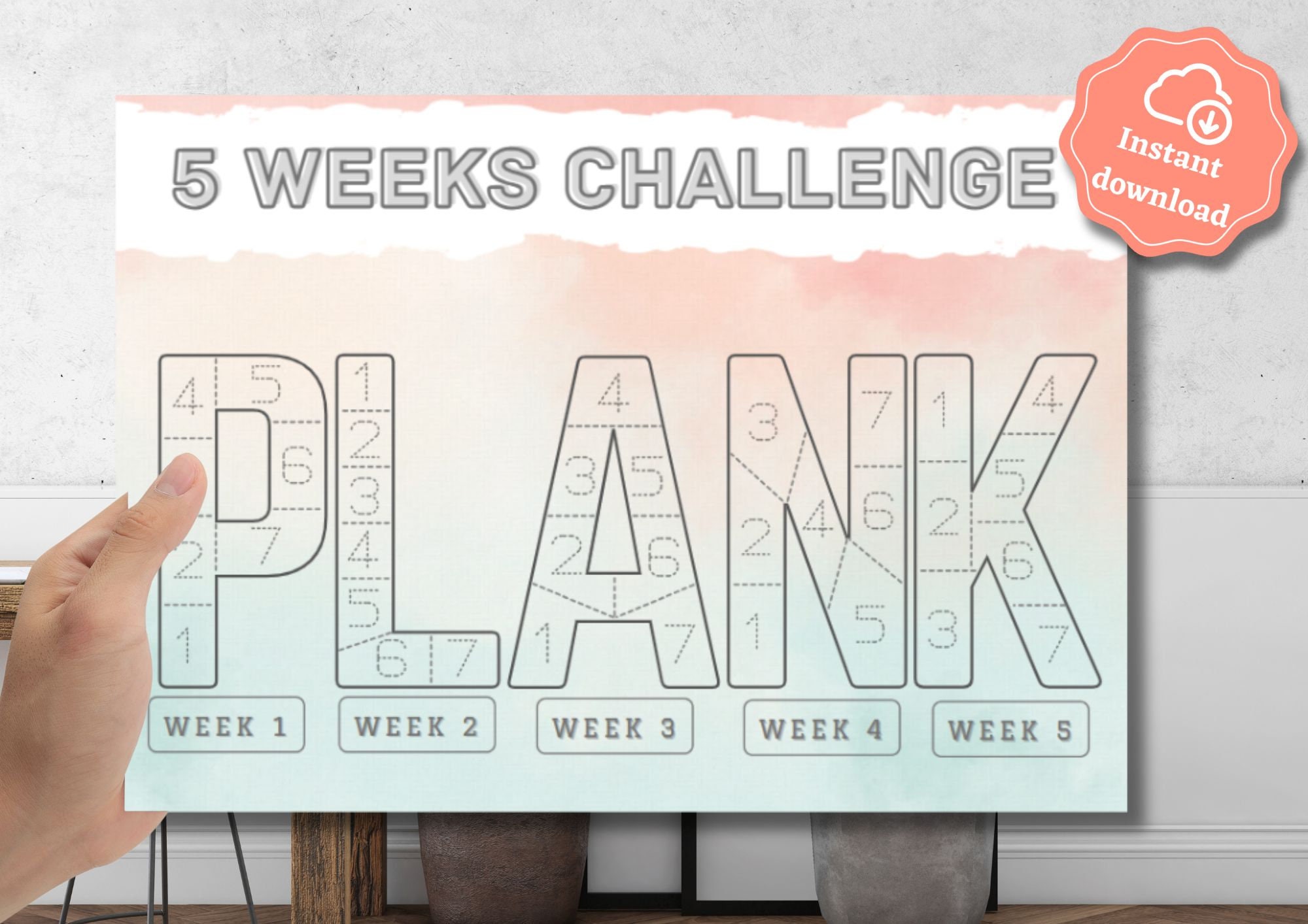 2 week plank challenge hotsell
