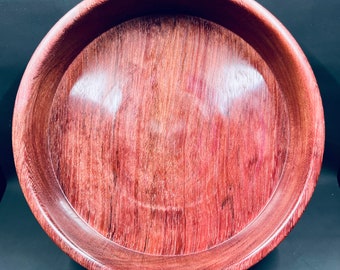 Purpleheart medium size handmade bowl