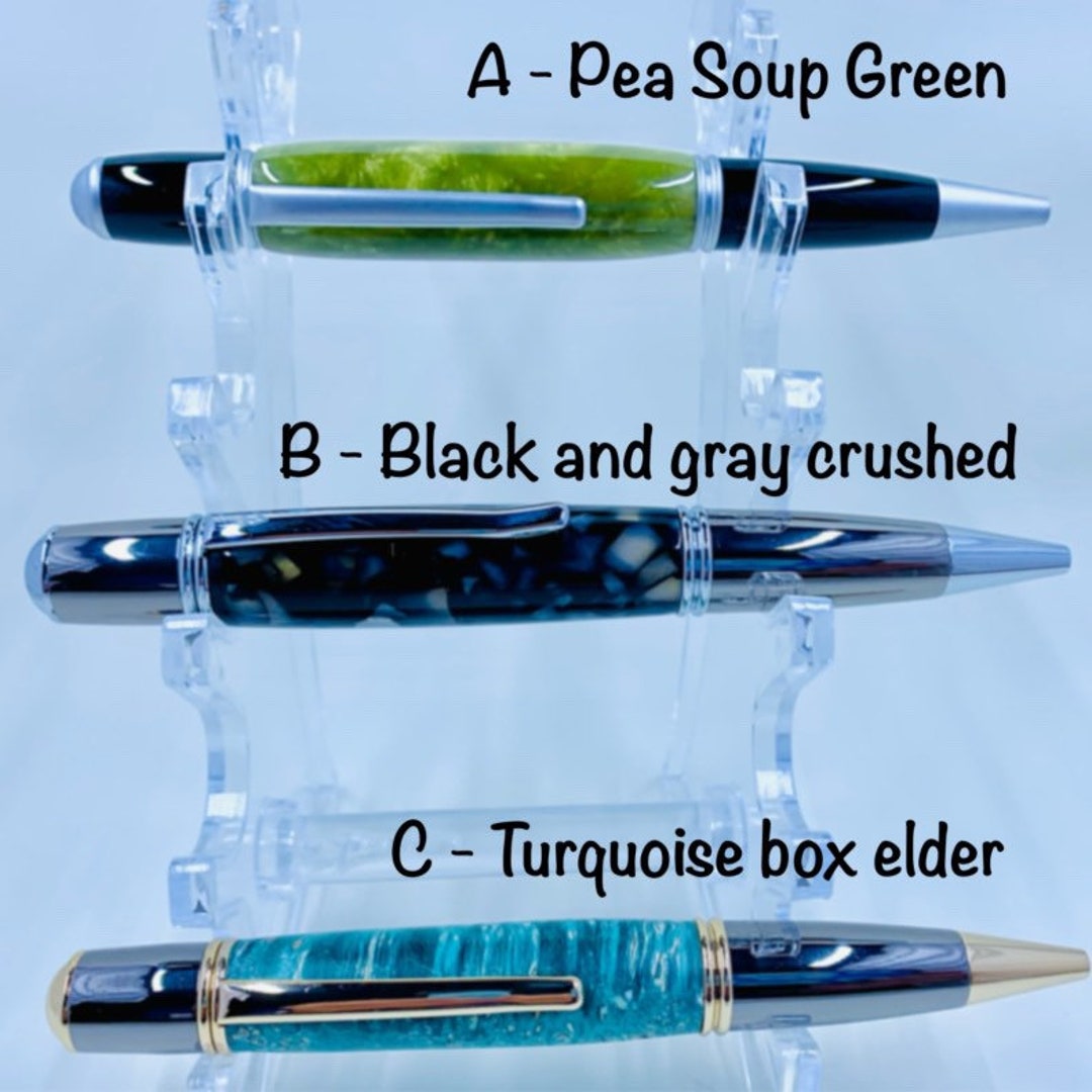 Handmade Acrylic Turned Gatsby and Gatsby Grande Twist Pens Etsy