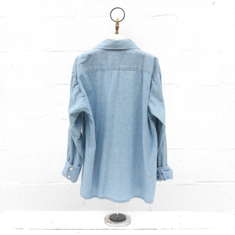Light Weigth Denim Pearl Snap Western Shirt