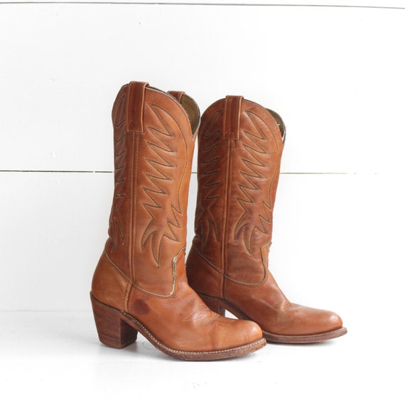 high heeled cowgirl boots