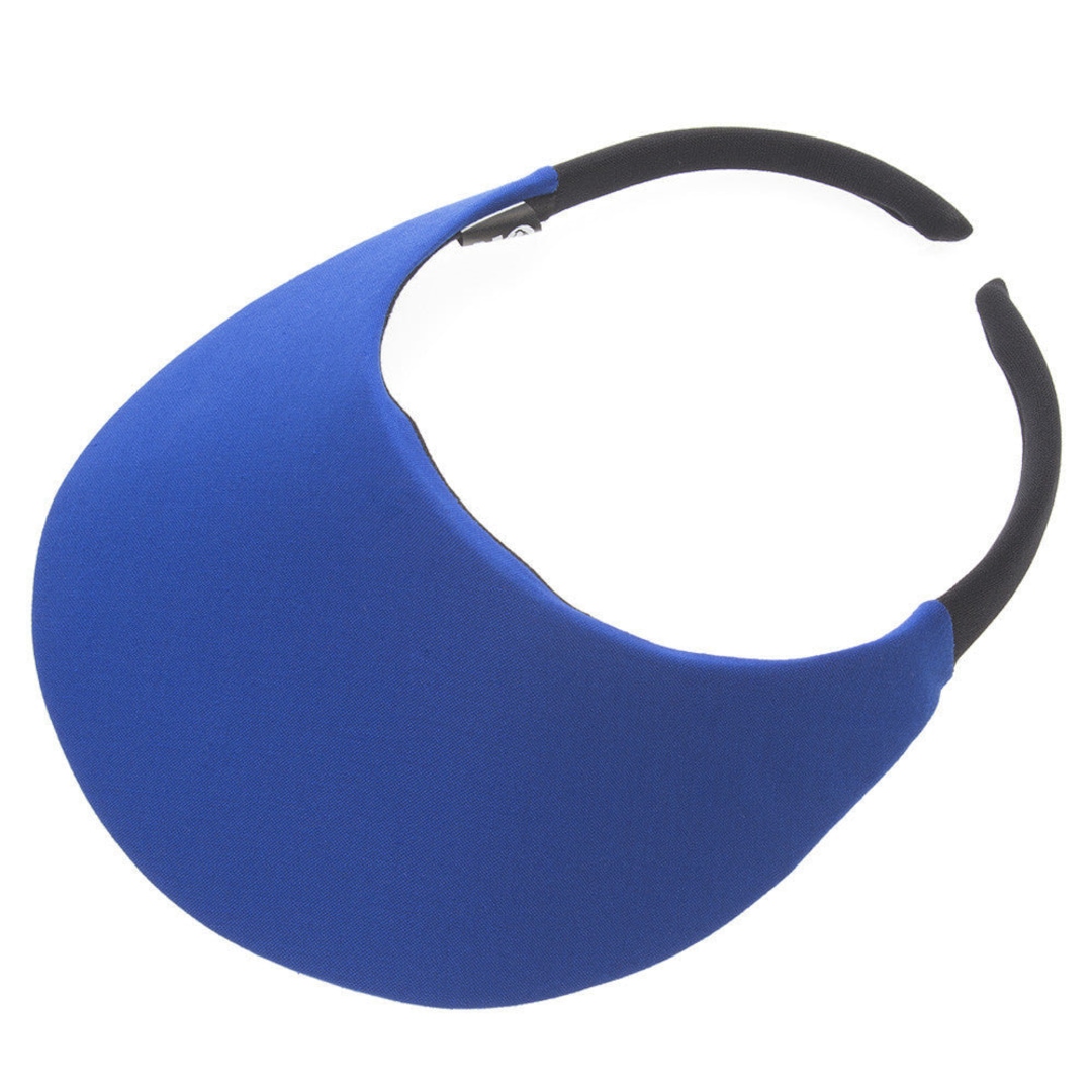 Original Round Brim Women's Sun Visor Royal Blue Etsy
