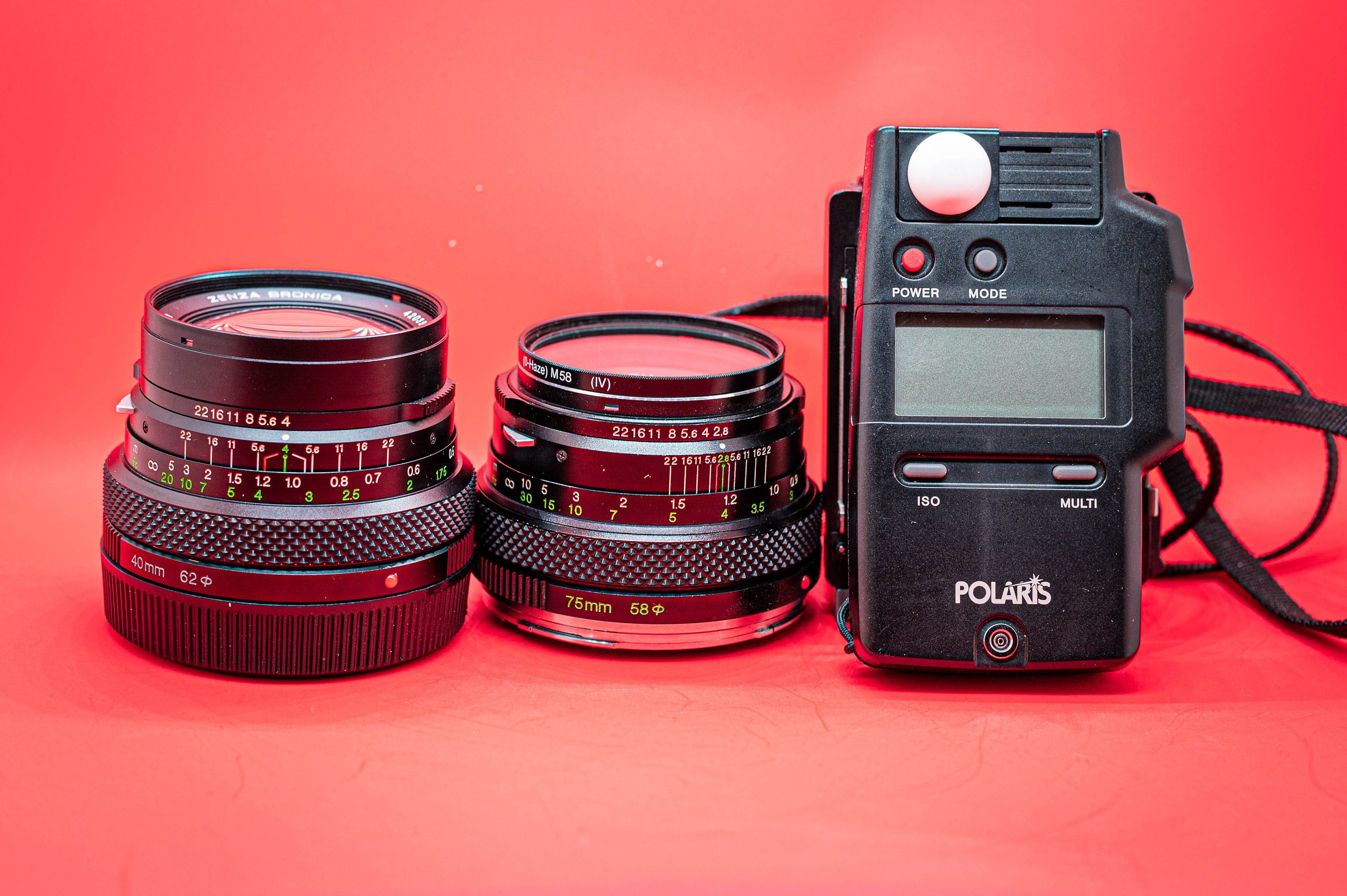 Bronica ETRS 645 Medium Format Film Camera With Waist Level Viewfinder