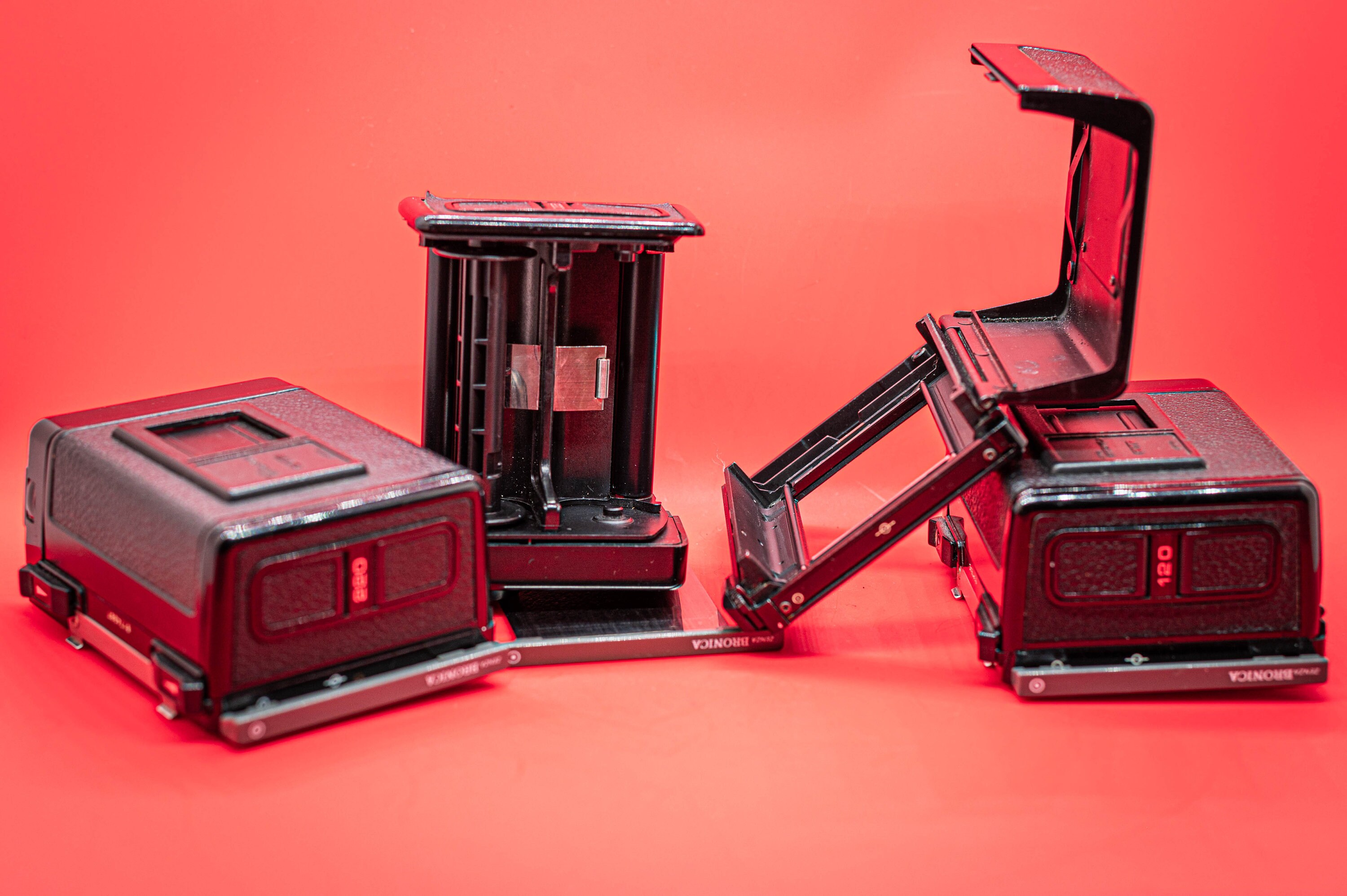 Bronica ETRS 645 Medium Format Film Camera With Waist Level Viewfinder