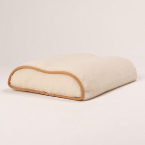 Orthopedic memory foam pillow, sleeping neck pillow, throw pillow for bed, home and living, gift for her, organic pillow, bed pillows