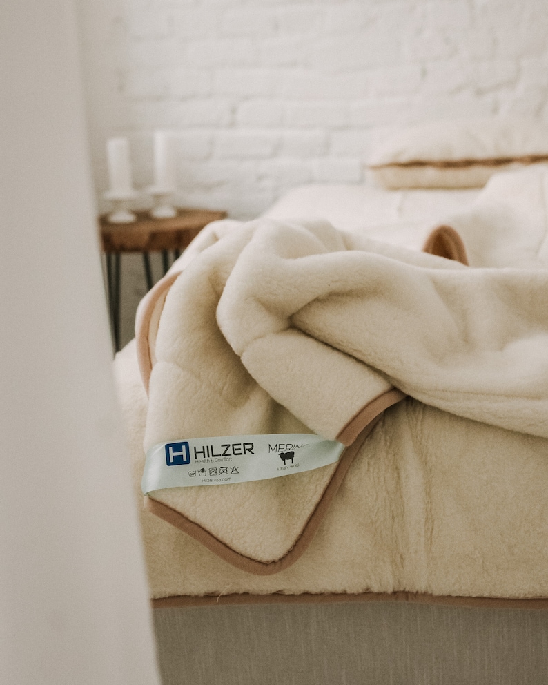 Extra Warm Wool Comforter, Duvet Insert / Woolmark / Organic Merino